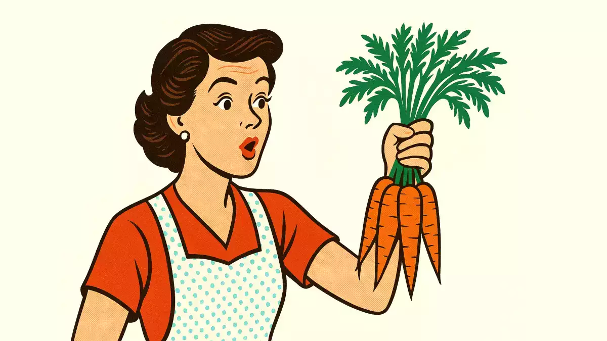 Ако ядете много моркови, ще виждате по-добре в тъмното.