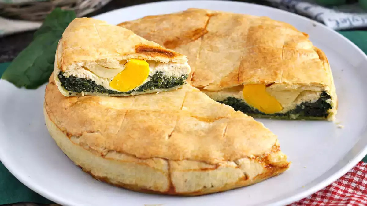 Великден Великденски сладкиш - италианският солен сладкиш, който заслужава място на вашата маса.