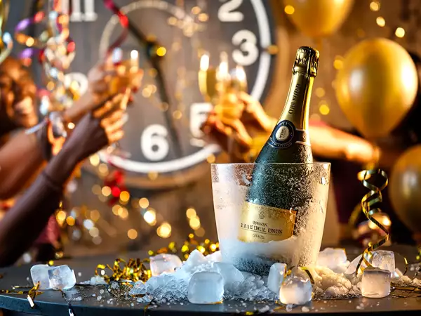 Охлаждането на пенливото вино за 15 минути изглежда невъзможно, докато не опитате този трик в последната минута и не спасите новогодишната нощ.