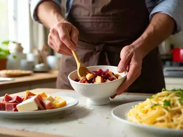 Дневно меню, 24 април: вкусни фрикасета, прясна паста и шарлота с плодове