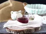 Рецепта Panna cotta с кули от горски плодове