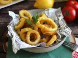 Рецепта Calamares a la romana - панирани калмари в тесто
