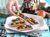 Рецепта Бисквити от къс хляб с m&m's