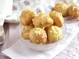 Рецепта Chouquettes, choux с перлена захар