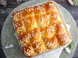 Рецепта Brioche butchy - бриош без масло