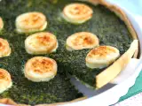 Рецепта Киш със спанак и козе сирене