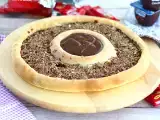 Рецепта Пица с kit kat и кисело мляко шоколад danette