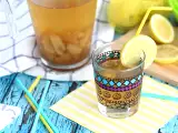 Рецепта Домашно приготвен студен чай от праскови