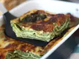 Рецепта Вегетарианска лазаня със спанак и тофу, приготвена в air fryer