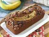 Рецепта Веган бананов кекс с мисо, орехи и шоколад – неустоимо вкусен!