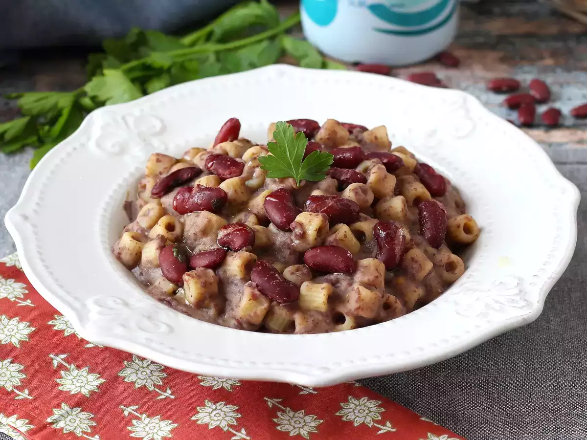 Рецепта Pasta e fagioli alla veneta: кремообразна и вкусна рецепта на баба
