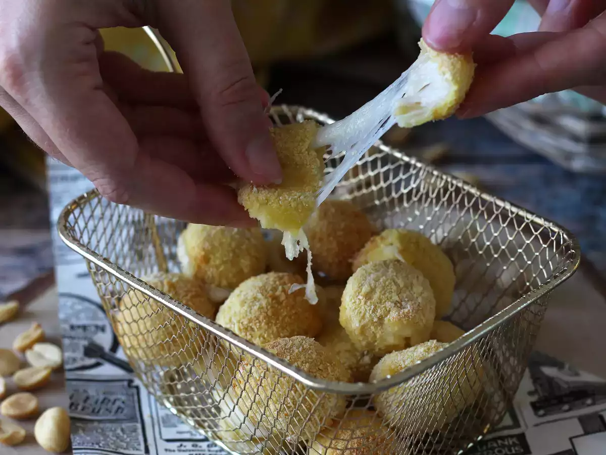 Рецепта Моцарелин във въздушен фритюрник