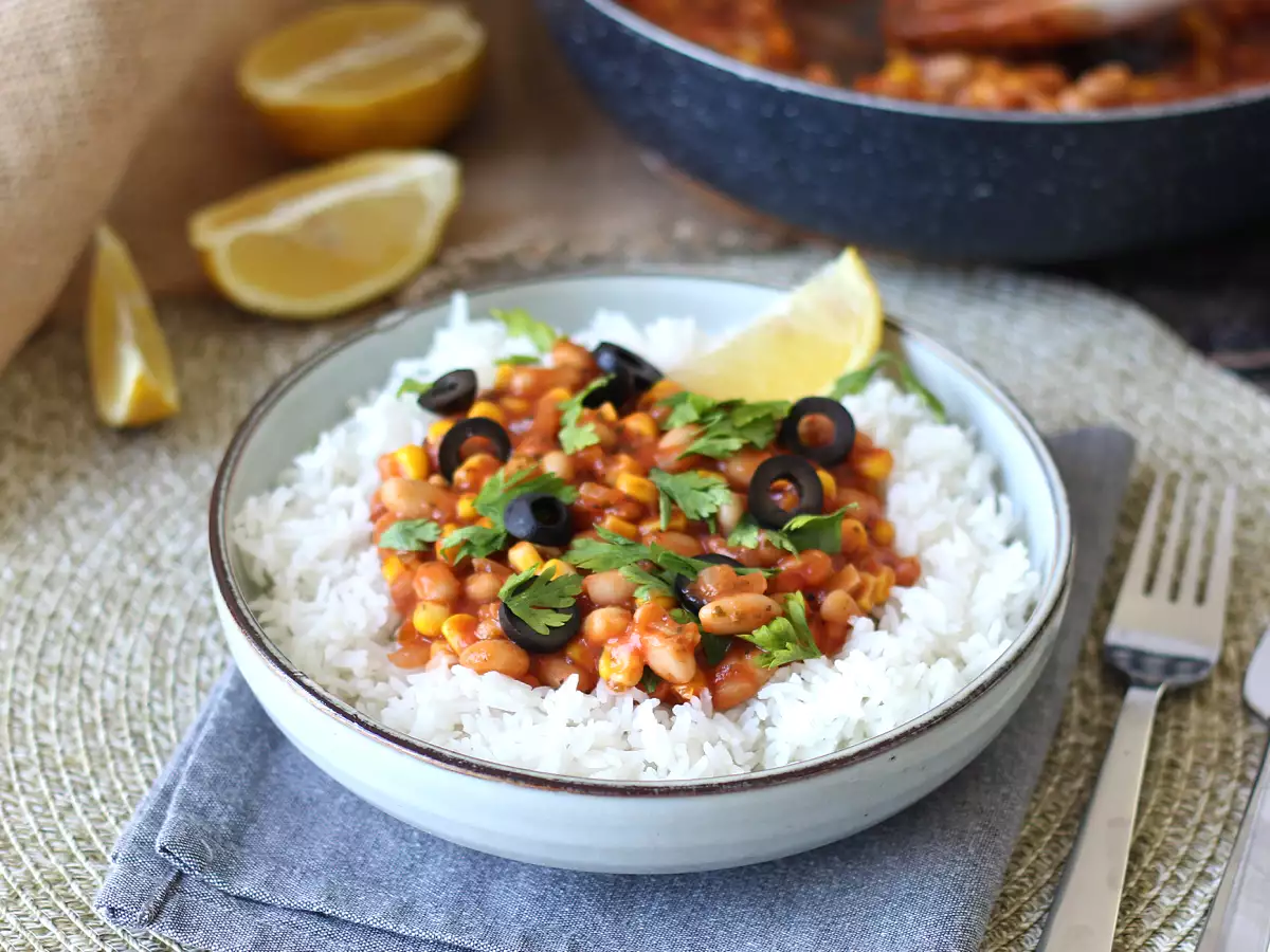 Рецепта Вегетарианска яхния