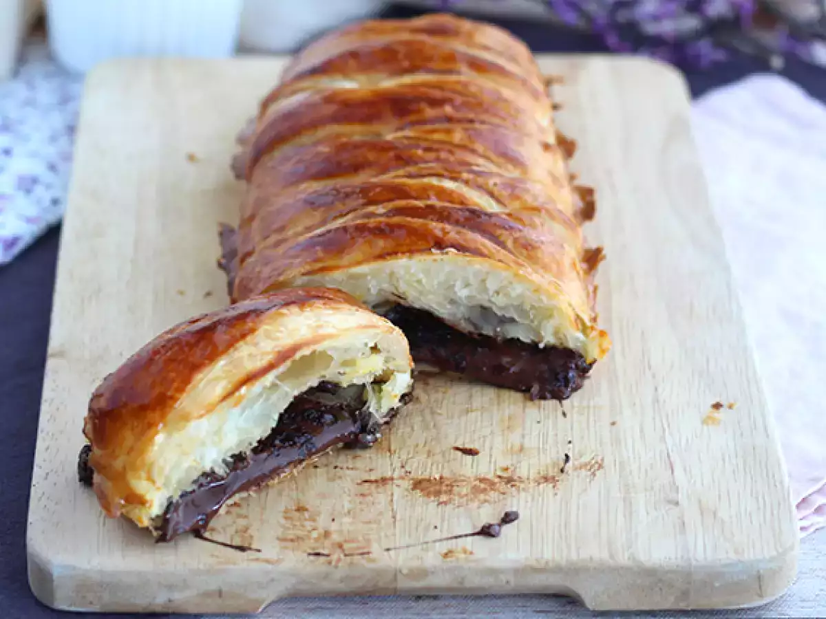 Рецепта Шоколадово бутер тесто