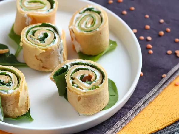 Рецепта Палачинки с червена леща, само с 2 съставки