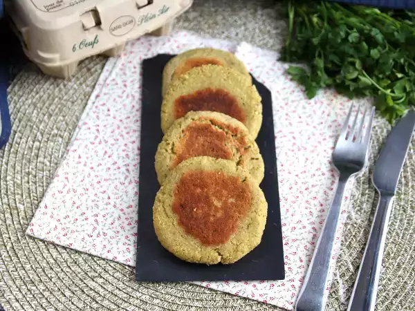 Рецепта Лесни питки от тофу за вегетарианско ястие