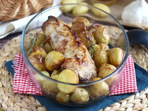 Рецепта Най-доброто време за приготвяне на филе миньон, печено на фурна