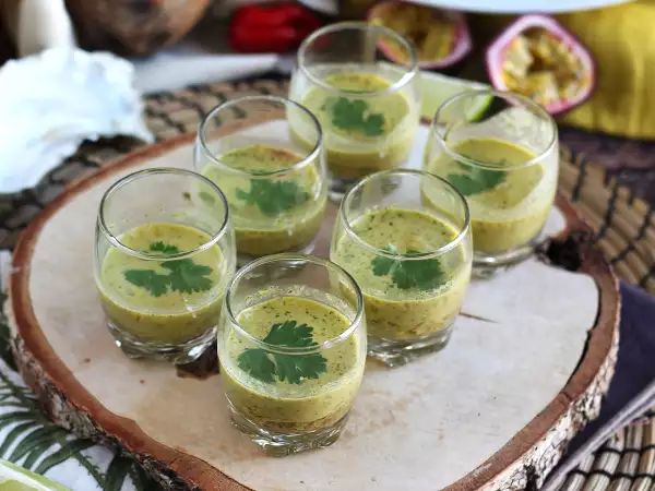 Рецепта Севиче от стриди: лече де тигре и маракуя