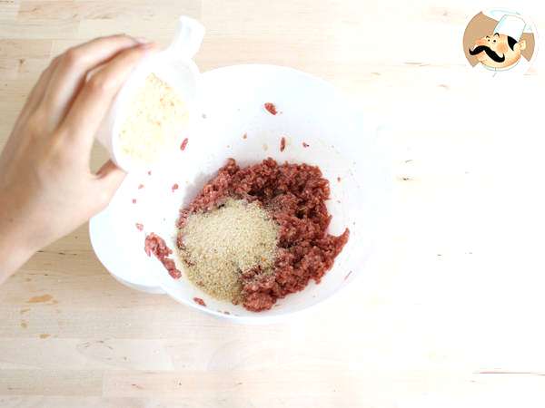 Бургер с говеждо месо - Подготовка стъпка 2
