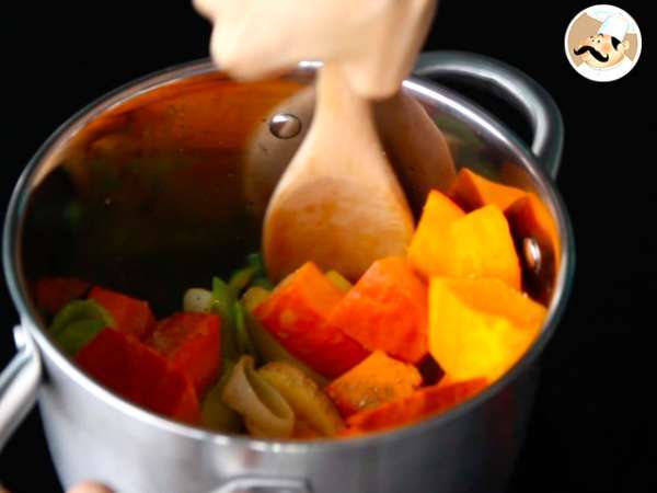 Крем супа от тиква - Подготовка стъпка 3