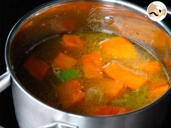 Крем супа от тиква - Подготовка стъпка 4