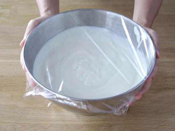 Сладолед с кисело мляко и малини - Подготовка стъпка 4