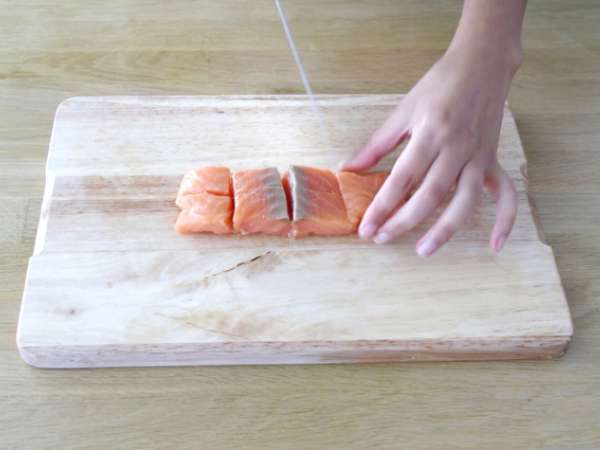 Бутер тесто със сьомга и горчица - Подготовка стъпка 2