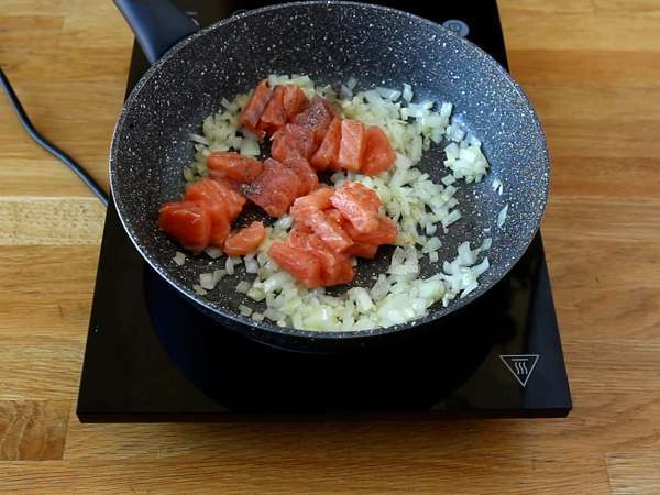 Бутер тесто със сьомга и горчица - Подготовка стъпка 4