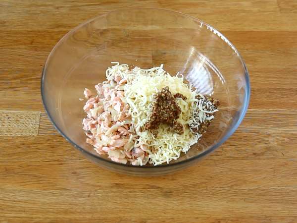 Бутер тесто със сьомга и горчица - Подготовка стъпка 6