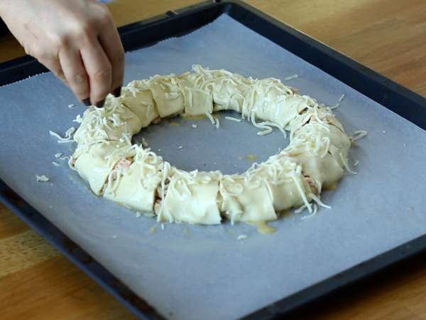 Бутер тесто със сьомга и горчица - Подготовка стъпка 10