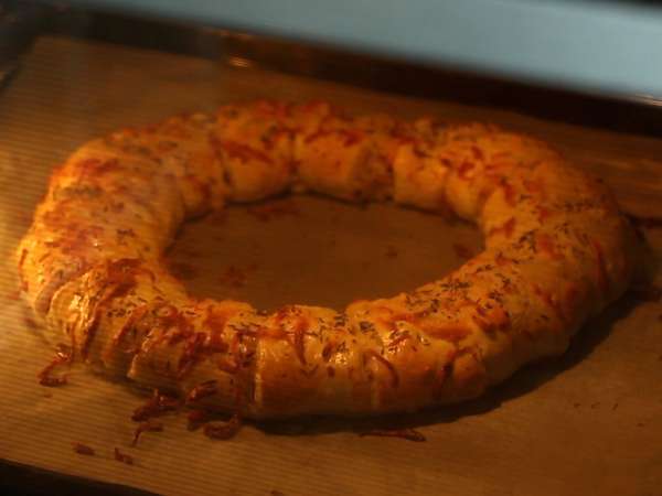 Бутер тесто със сьомга и горчица - Подготовка стъпка 11