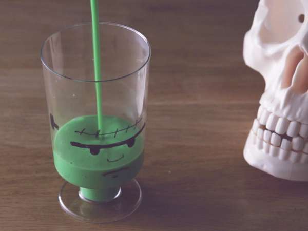 Кремове Франкенщайн за Хелоуин - Подготовка стъпка 10