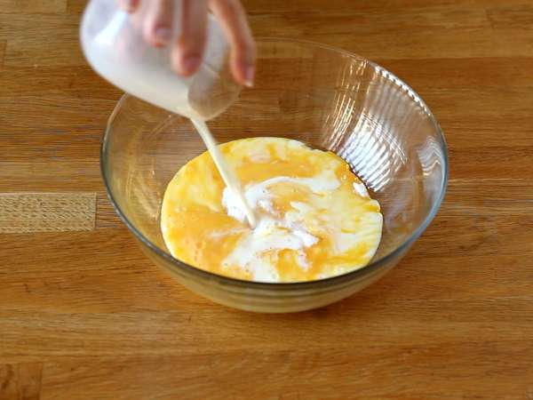 Влажен и хрупкав Brioche perdue - Подготовка стъпка 1