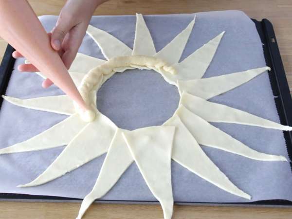 Galette des rois с Kinder Bueno - Подготовка стъпка 10