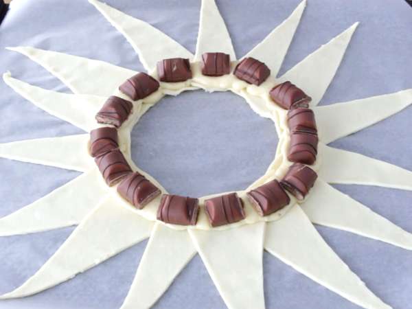 Galette des rois с Kinder Bueno - Подготовка стъпка 11