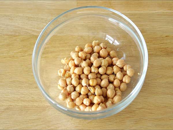 Кремообразен хумус - Подготовка стъпка 1