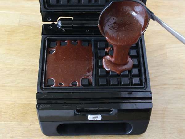 Вафли с брауни - Подготовка стъпка 3