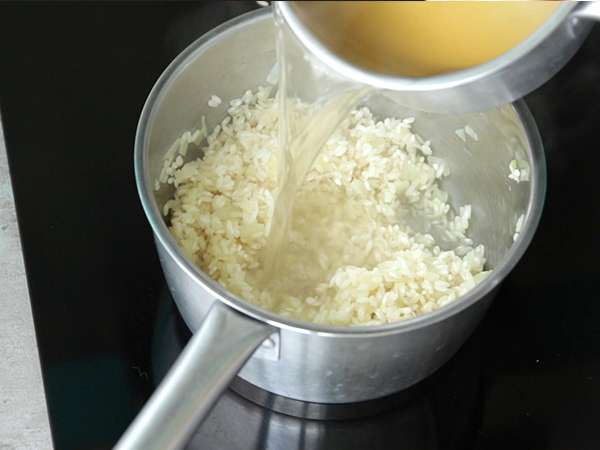 Ризото със сирене и чоризо - Подготовка стъпка 4