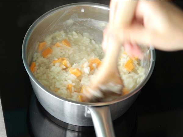 Ризото със сирене и чоризо - Подготовка стъпка 7