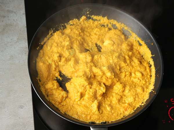 Пилешко къри с кокосово мляко - Подготовка стъпка 7