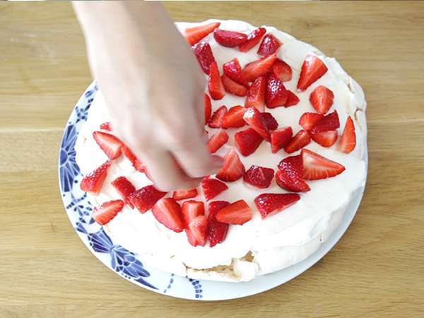 Лесна ягодова павлова - Подготовка стъпка 6