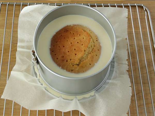 Торта Tres Leches с три млека - Подготовка стъпка 9