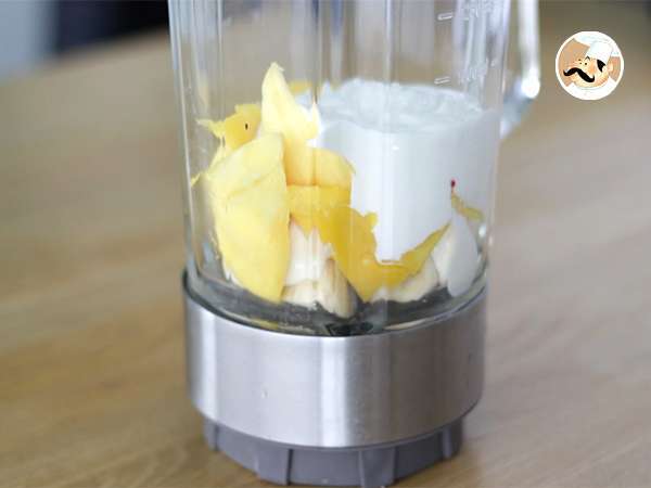 Коктейл с манго и банан - Подготовка стъпка 1