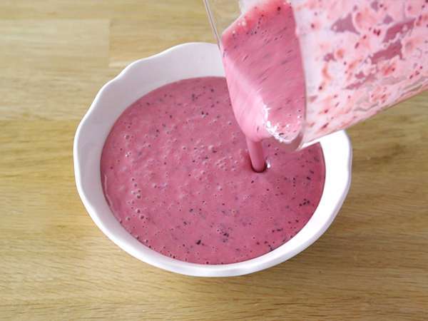 Купа за смути с червени плодове - Подготовка стъпка 2