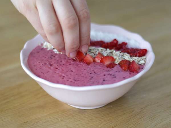 Купа за смути с червени плодове - Подготовка стъпка 3