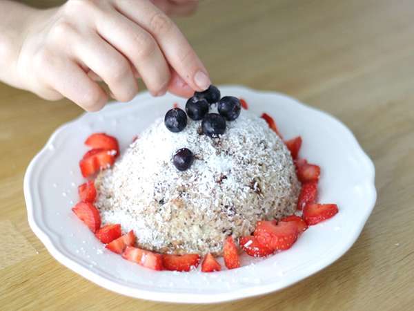 Бананова торта с кокосови стърготини - без лактоза и глутен - Подготовка стъпка 4