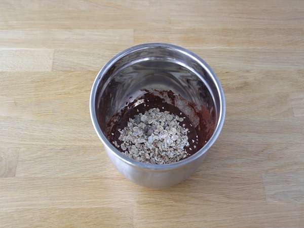 Шоколадова торта с купа - без лактоза - Подготовка стъпка 3