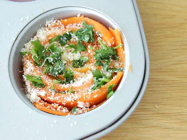 Рози от моркови - Подготовка стъпка 4