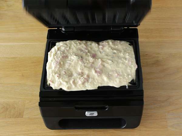 Вафли с бекон, комте и картофи - Подготовка стъпка 4