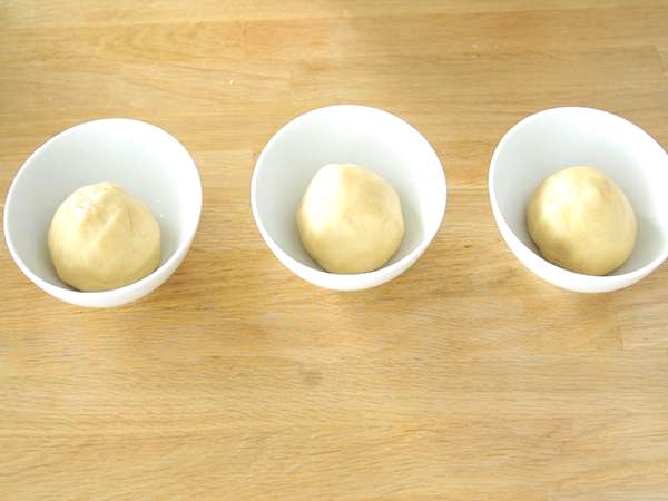 Трицветни бисквити от къс хляб, френско знаме - Подготовка стъпка 2